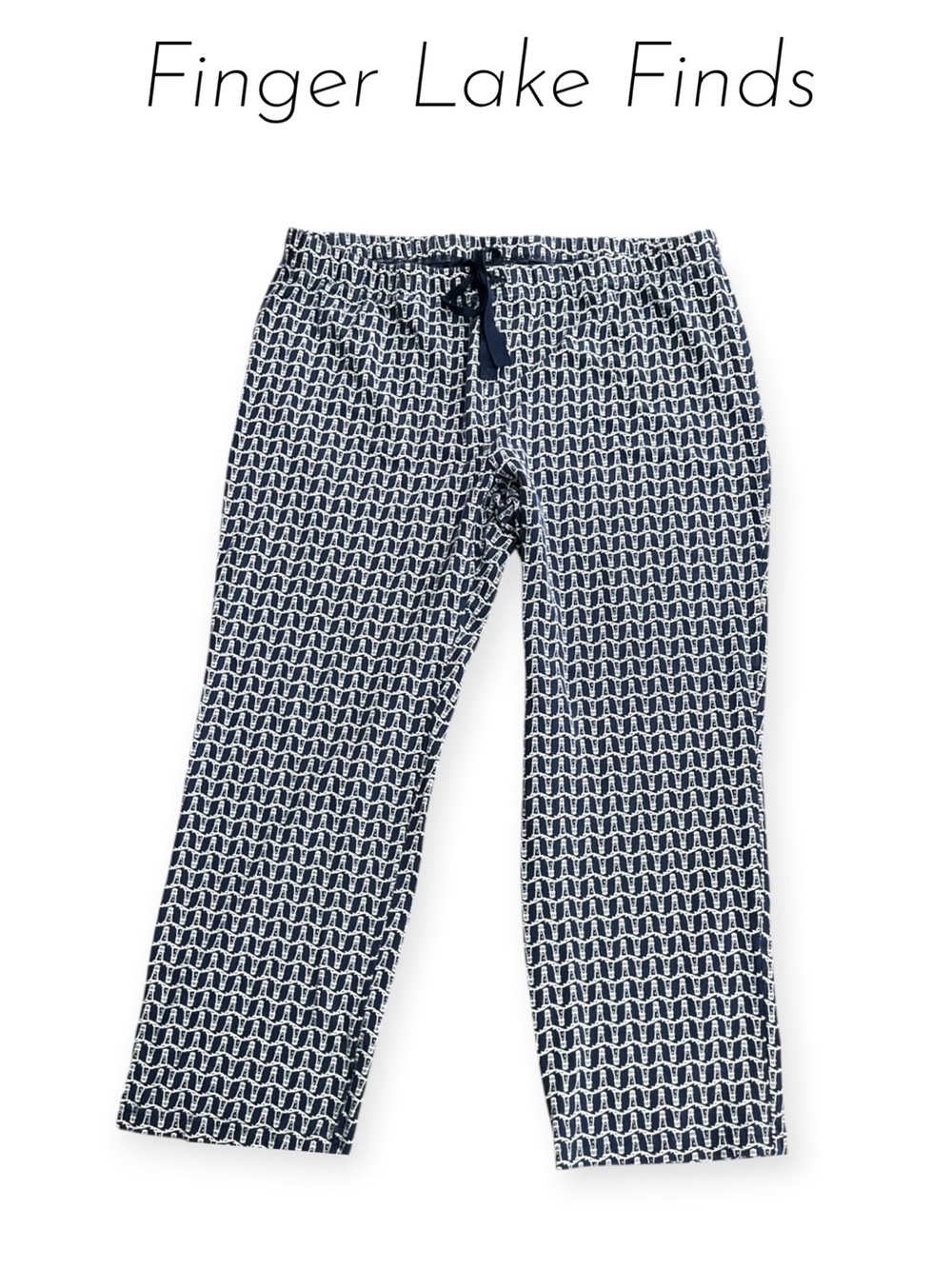 Lands End Nautical PJ/Lounge Pants, XLP